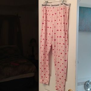 Juicy Couture PJ Joggers with Hearts ! Gorgeous